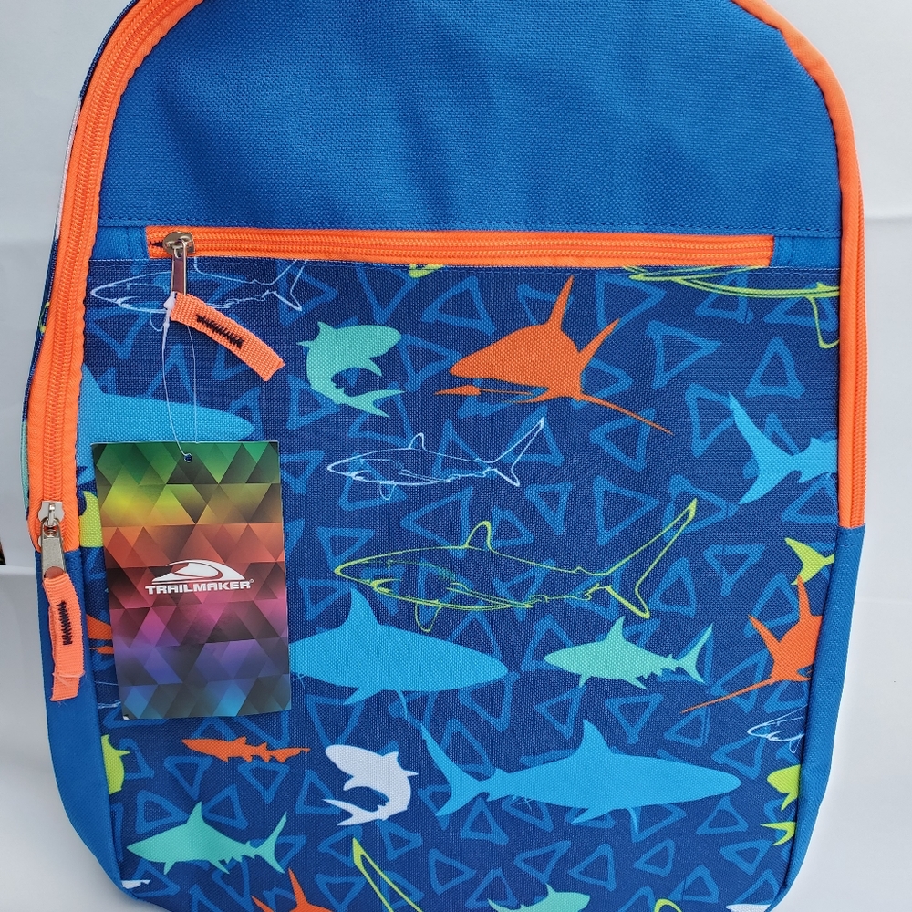 Trailmaker Child's Backpack - Sharks